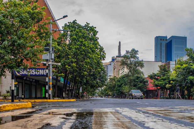 Banque mondiale/Sambrian Mbaabu Le centre-ville de Nairobi, la capitale du Kenya, pendant la pandémie de Covid-19