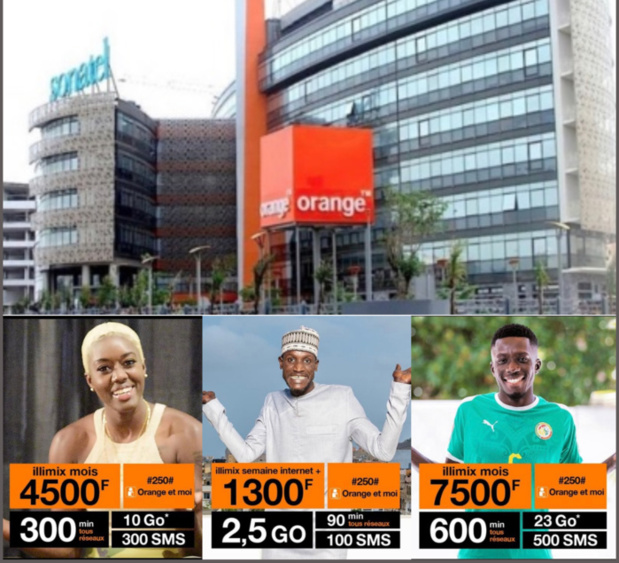 Nouvelles offres illimix : Sonatel Orange parle de baisse tarifaire pour 91% des clients