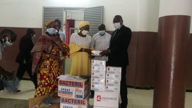 Covid-19 : La Bnde arme le lycée Lamine Gueye contre le virus Covid-19 : La Bnde arme le lycée Lamine Gueye contre le virus