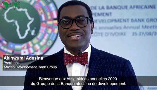 Banque africaine de développement :  Les assemblées annuelles en mode virtuel  prévues les 26 et  27 août 2020