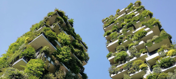 Unsplash/Jann And Les tours Bosco Verticale (Forêt verticale) de Milan, en Italie, largement autosuffisantes en énergie, donnent un aperçu de l'avenir de la vie durable