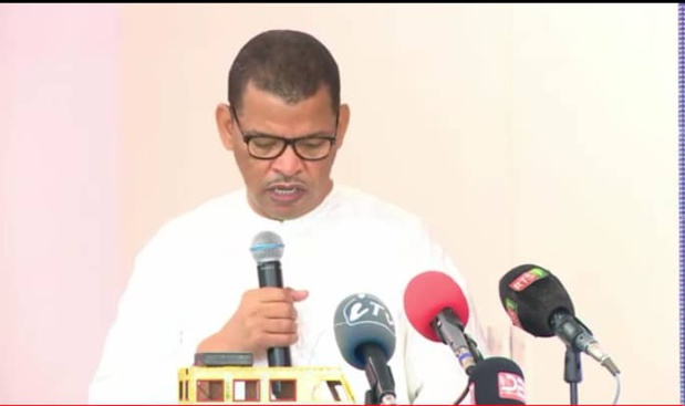 Adam Amounou , représentant de la BAD au lancement du Pavie Adam Amounou , représentant de la BAD au lancement du Pavie