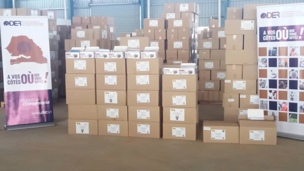 Lutte contre le coronavirus : La Der/Fj remet 10 millions de masques au secteur de l’éducation Lutte contre le coronavirus : La Der/Fj remet 10 millions de masques au secteur de l’éducation