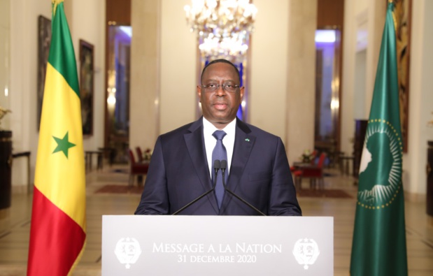 Sénégal : Message à la Nation de son Excellence Macky Sall à l’occasion du nouvel an 