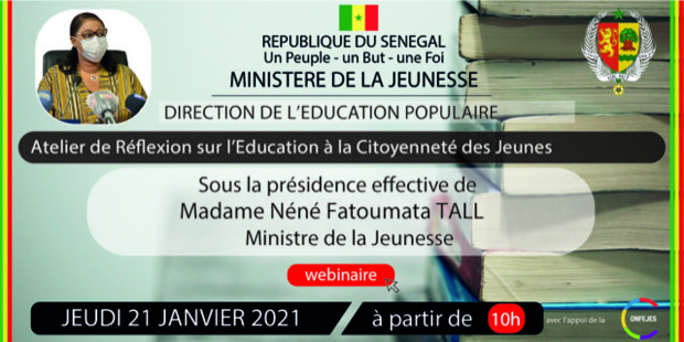 Promotion de la citoyenneté des jeunes : Le ministère de la Jeunesse initie un programme d’éducation