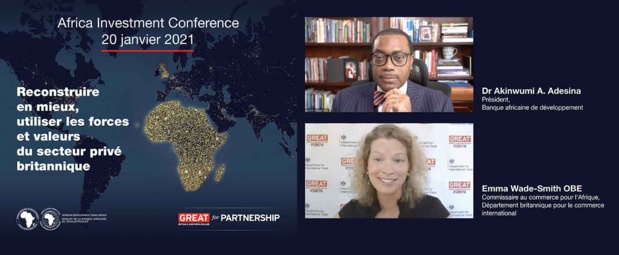 Conférence sur l’investissement en Afrique : Le président de la Bad, Akinwumi Adesina invite les investisseurs britanniques à se tourner vers l’Afrique Conférence sur l’investissement en Afrique : Le président de la Bad, Akinwumi Adesina invite les investisseurs britanniques à se tourner vers l’Afrique