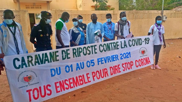 Lutte contre le coronavirus : Le ministère de la jeunesse s’active dans la communication Lutte contre le coronavirus : Le ministère de la jeunesse s’active dans la communication