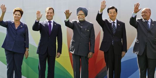 BRICS (Brésil-Inde-Chine-South Africa Russie): Une Banque  dotée d’un capital de 50 milliards de dollars
