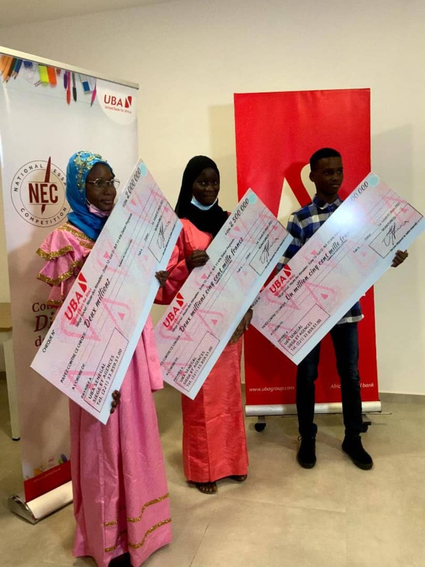 Remise de distinctions aux lauréats du Concours national de dissertation : La fondation Uba prime l’excellence
