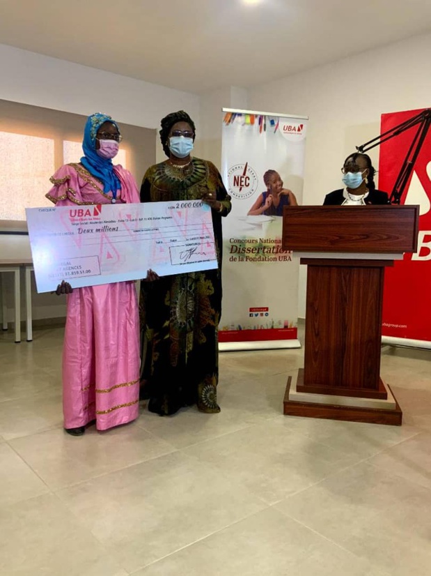 Remise de distinctions aux lauréats du Concours national de dissertation : La fondation Uba prime l’excellence Remise de distinctions aux lauréats du Concours national de dissertation : La fondation Uba prime l’excellence