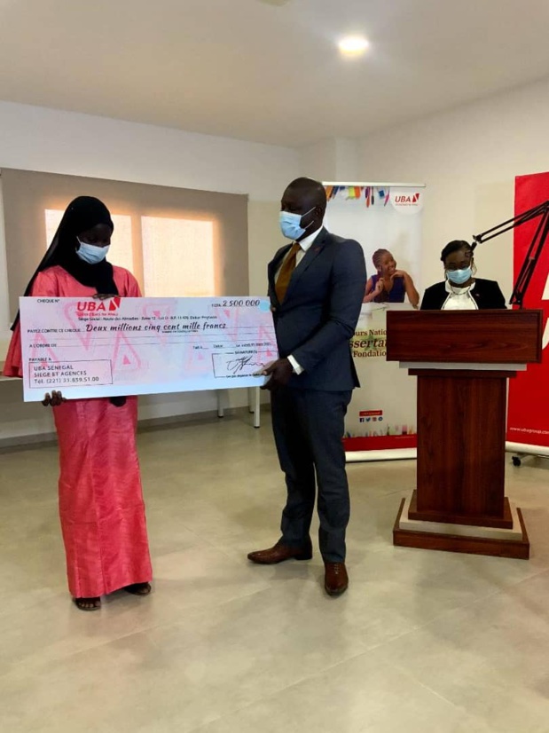 Remise de distinctions aux lauréats du Concours national de dissertation : La fondation Uba prime l’excellence