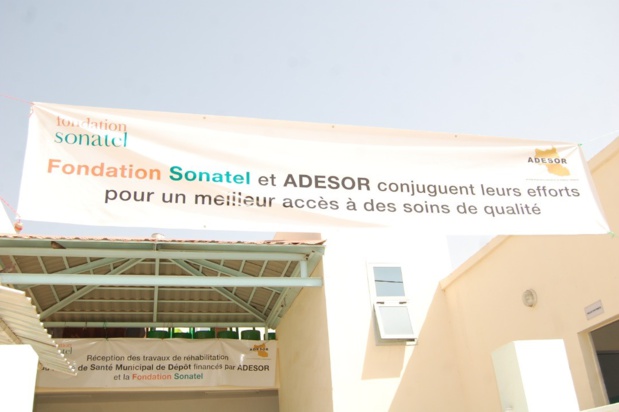 Contribution au bien-être social des populations : La Fondation Sonatel et l’Adesor réhabilitent le poste de santé Dépôt à Tambacounda