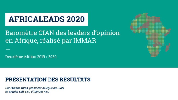 Appréciation du partenariat entre l’Afrique et les puissances étrangères : Les Etats anglo-saxons et l’Allemagne ont la meilleure image auprès des leaders d’opinion africains Appréciation du partenariat entre l’Afrique et les puissances étrangères : Les Etats anglo-saxons et l’Allemagne ont la meilleure image auprès des leaders d’opinion africains