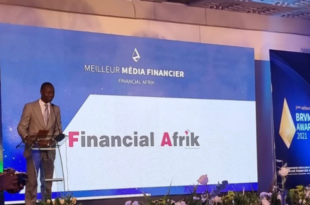 BRVM Awards 2021 : Financial Afrik lauréat du prix du « Meilleur Média Financier »