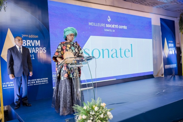 Brvm Awards : Sonatel désignée meilleure entreprise pour la deuxième année consécutive