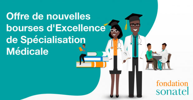 Programme de bourses de spécialisation médicale de 20 médecins : La fondation Sonatel décaisse 280 millions de FCFA Programme de bourses de spécialisation médicale de 20 médecins : La fondation Sonatel décaisse 280 millions de FCFA