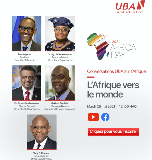 « UBA Africa Conversations 2021 » : La troisième édition prévue le 25 mai prochain « UBA Africa Conversations 2021 » : La troisième édition prévue le 25 mai prochain