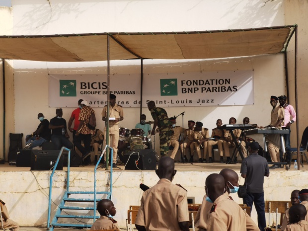 Festival international de Saint-Louis : La Bicis « jazz » avec le prytanée militaire Festival international de Saint-Louis : La Bicis « jazz » avec le prytanée militaire