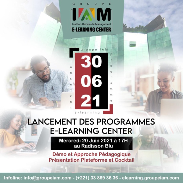 Promotion de l’enseignement digital : Le groupe IAM lance le IAM e-learning center Promotion de l’enseignement digital : Le groupe IAM lance le IAM e-learning center