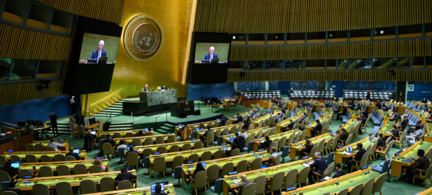 L'Assemblée générale entame sa 76e session dans un contexte assombri par la persistance de la pandémie de Covid-19