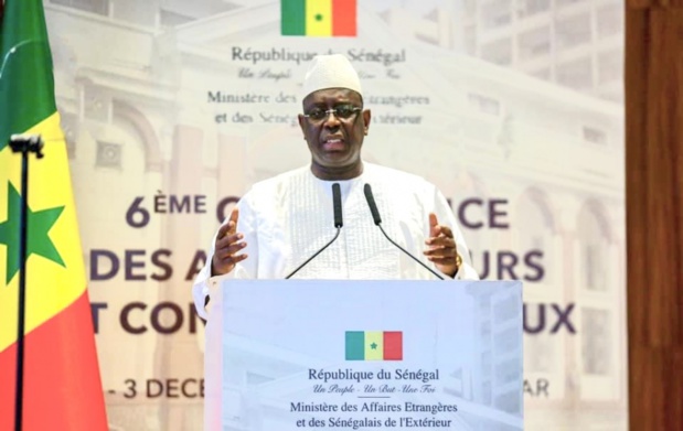 Diplomatie sénégalaise : Le président Macky Sall rappelle les principes fondamentaux Diplomatie sénégalaise : Le président Macky Sall rappelle les principes fondamentaux