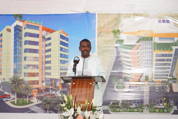 Pose de la première pierre de son siège annexe : La Sonatel poursuit ses investissements de 13 milliards de FCFA au pôle urbain de Diamniadio Pose de la première pierre de son siège annexe : La Sonatel poursuit ses investissements de 13 milliards de FCFA au pôle urbain de Diamniadio