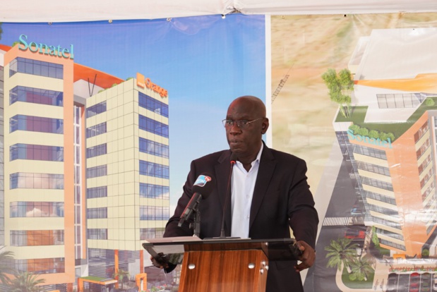 Pose de la première pierre de son siège annexe : La Sonatel poursuit ses investissements de 13 milliards de FCFA  au pôle urbain de Diamniadio
