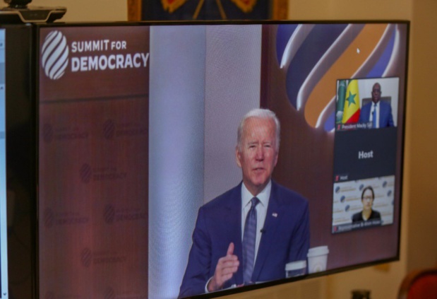 Sommet virtuel sur la démocratie : Macky Sall partage l’expérience sénégalaise Sommet virtuel sur la démocratie : Macky Sall partage l’expérience sénégalaise