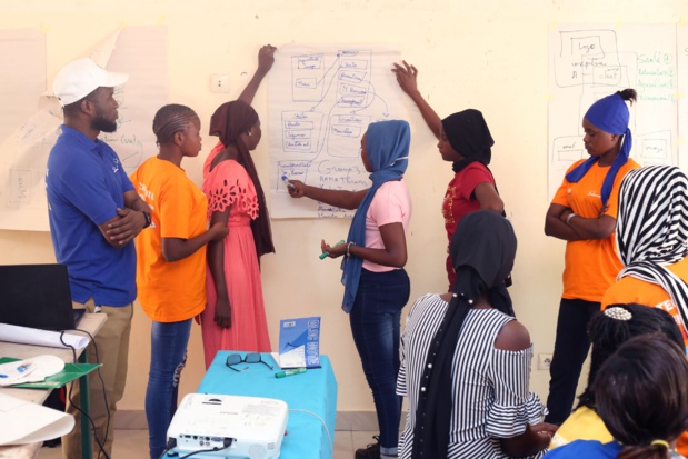 Renforcement des capacités des jeunes filles sur le digital et l’entreprenariat social :   L’UNICEF forme une centaine de filles à Médina Yoro Foulah