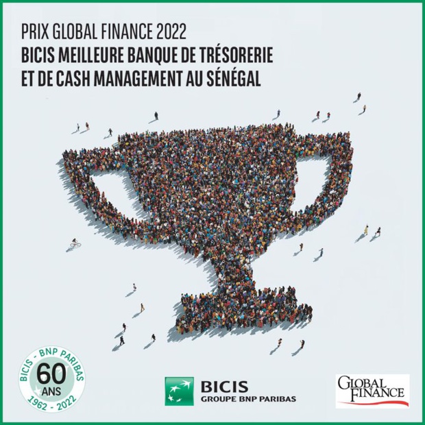 Meilleure banque de trésorerie et de cash management au Sénégal : La Bicis lauréate du prix de Global Finance Meilleure banque de trésorerie et de cash management au Sénégal : La Bicis lauréate du prix de Global Finance