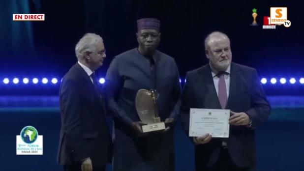 Forum mondial de l’eau : L’Omvs est lauréate du Grand prix mondial Hassan II de l’eau