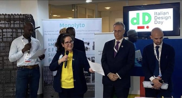 Italian Design Day 2022 à Dakar :   Le produit à succès « Monolyto », présenté aux participants