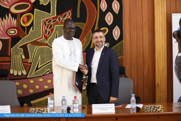 Ucad de Dakar-Cfao Technologies : Un accord de partenariat paraphé entre les deux parties