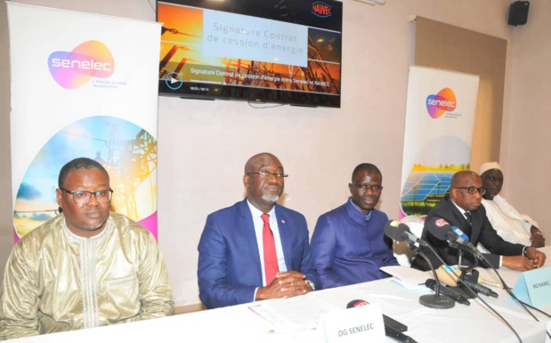 Travaux d’interconnexion de l’Omvg : Les Directeurs généraux de Senelec et Nawec signent un contrat de cession d'énergie Travaux d’interconnexion de l’Omvg : Les Directeurs généraux de Senelec et Nawec signent un contrat de cession d'énergie