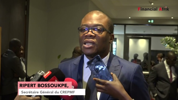 Ripert BOSSOUKPE , secrétaire général du Crepmf Ripert BOSSOUKPE , secrétaire général du Crepmf