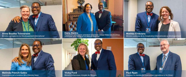 16e reconstitution des ressources du Fonds africain de développement : Le président de la Bad obtient un soutien ferme international pour l’Afrique 16e reconstitution des ressources du Fonds africain de développement : Le président de la Bad obtient un soutien ferme international pour l’Afrique