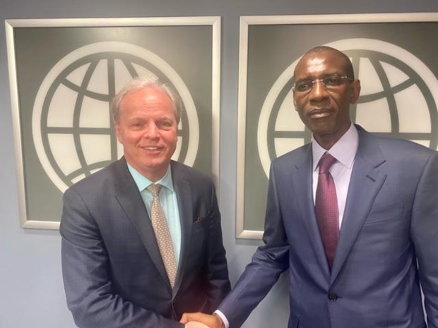 En déplacement à Washington : Le ministre des Finances conclut un appui budgétaire de 180 milliards de FCFA auprès de la Banque mondiale En déplacement à Washington : Le ministre des Finances conclut un appui budgétaire de 180 milliards de FCFA auprès de la Banque mondiale