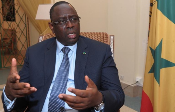 Le président sénégalais Macky Sall Le président sénégalais Macky Sall