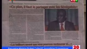 Le Collectif des Journalistes économiques du Sénégal(COJES) reçoit le ministre du Budget Mouhammadou Makhtar Cissé.