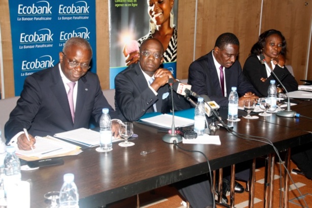 Les dirigeants d'Ecobank ont annoncé un résultat net de plus de 6 milliards pour l'exercice 2013 Les dirigeants d'Ecobank ont annoncé un résultat net de plus de 6 milliards pour l'exercice 2013