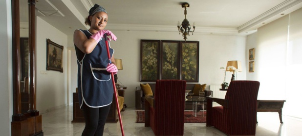 Plus de 90% des travailleurs domestiques ne disposent pas d'une couverture sociale complèteONU Femmes/Joe Saad Plus de 90% des travailleurs domestiques ne disposent pas d'une couverture sociale complète