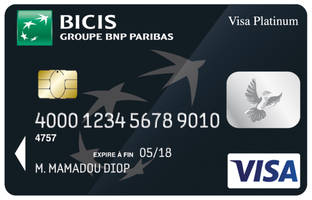 LANCEMENT DE LA CARTE VISA PLATINUM AU SENEGAL : L’exclusivité pour la BICIS