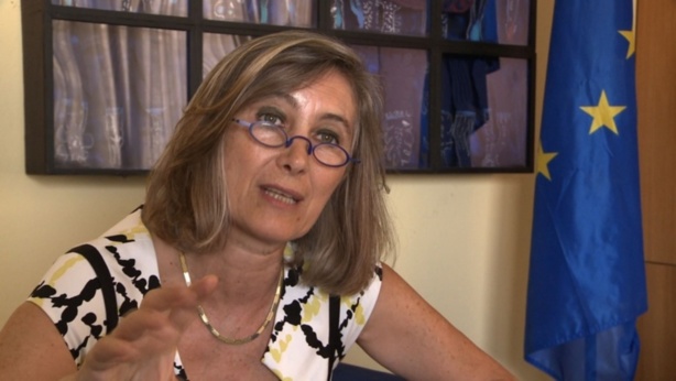 Madame Dominique Dellicour chef de la délégation de l’UE au Sénégal