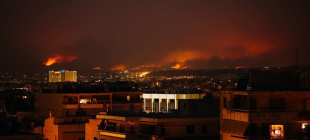 Unsplash/Anasmeister Des vents violents et des températures élevées ayant provoqué la propagation d'incendies de forêt à Athènes en Grèce. Unsplash/Anasmeister Des vents violents et des températures élevées ayant provoqué la propagation d'incendies de forêt à Athènes en Grèce.