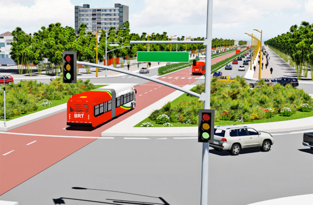 Mobilité urbaine à Dakar : Luc Lecuit de la Banque mondiale loue l’importance du projet du Brt