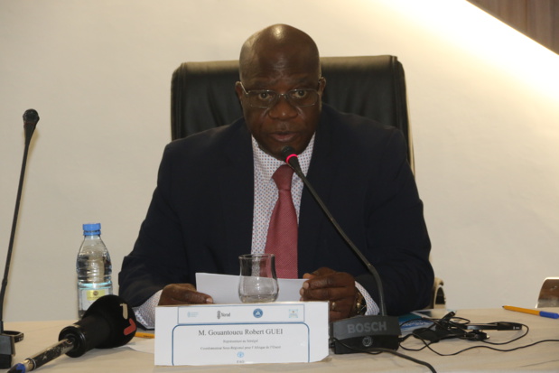 Dr Gouantoueu Robert Gueï, coordonnateur sous-régional de la Fao pour l’Afrique de l’Ouest et représentant de la Fao au Sénégal
