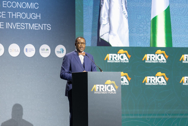 Akinwumi Adesina à l’ouverture de l’Africa Investment Forum : «L’Afrique au-delà de l’aide est une Afrique portée par les investissements »! Akinwumi Adesina à l’ouverture de l’Africa Investment Forum : «L’Afrique au-delà de l’aide est une Afrique portée par les investissements »!