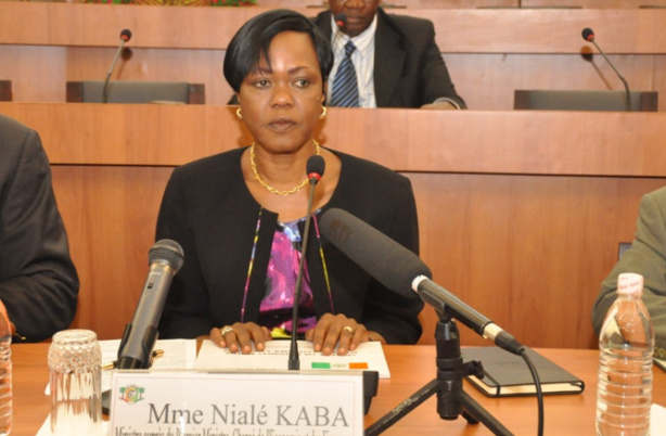 Nialé Kaba, ministre en charge de l’Économie et du budget