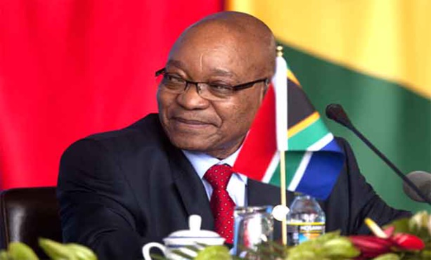 Jacob Zuma, le président Sud Africain