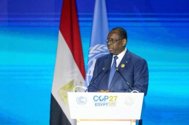 Présent à Sharm El Sheikh pour la Cop27 : Macky Sall appelle à l’action pour sauver la planète